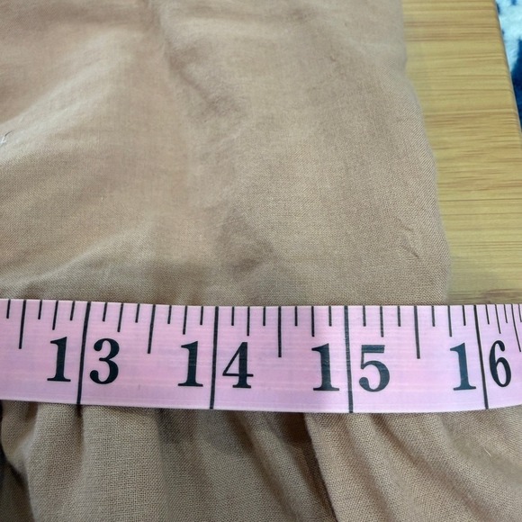 NWT Love Tree Terracotta Eyelet Mini Dress Adjustable Straps M Boho Girlhood - Picture 12 of 13